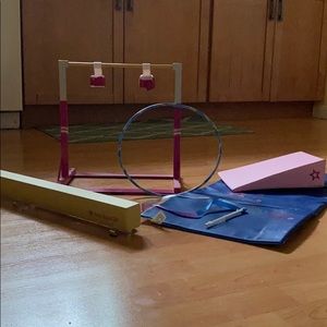 Licensed American Girl Gymnast Set